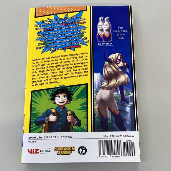 My Hero Academia Starter Pack w/ Poster 4 Graphic Novels Comics Great Condition - Picture 4 of 16